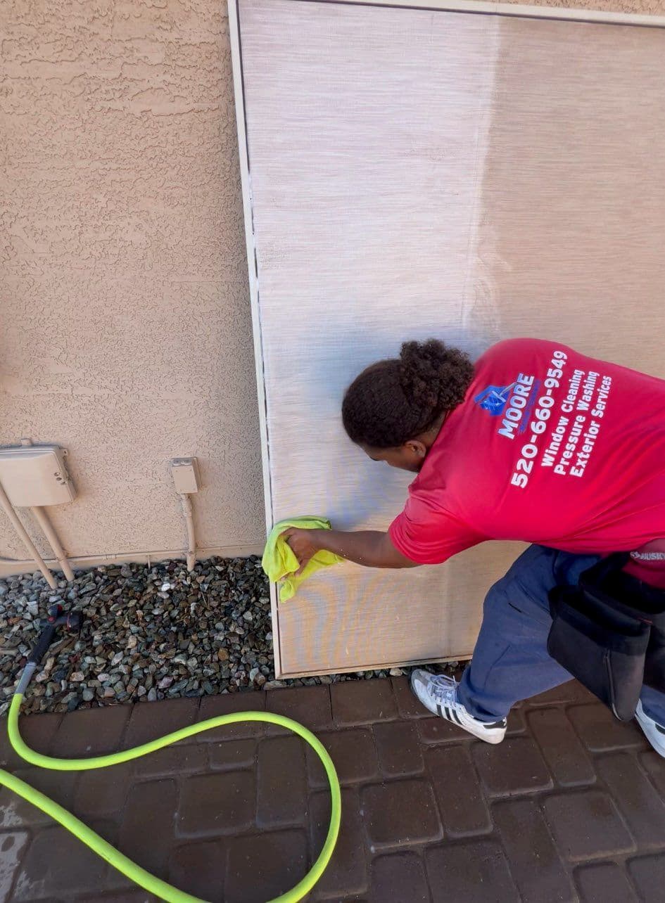 Dusty Screens to Dazzling Clean with Moore Maintenance image