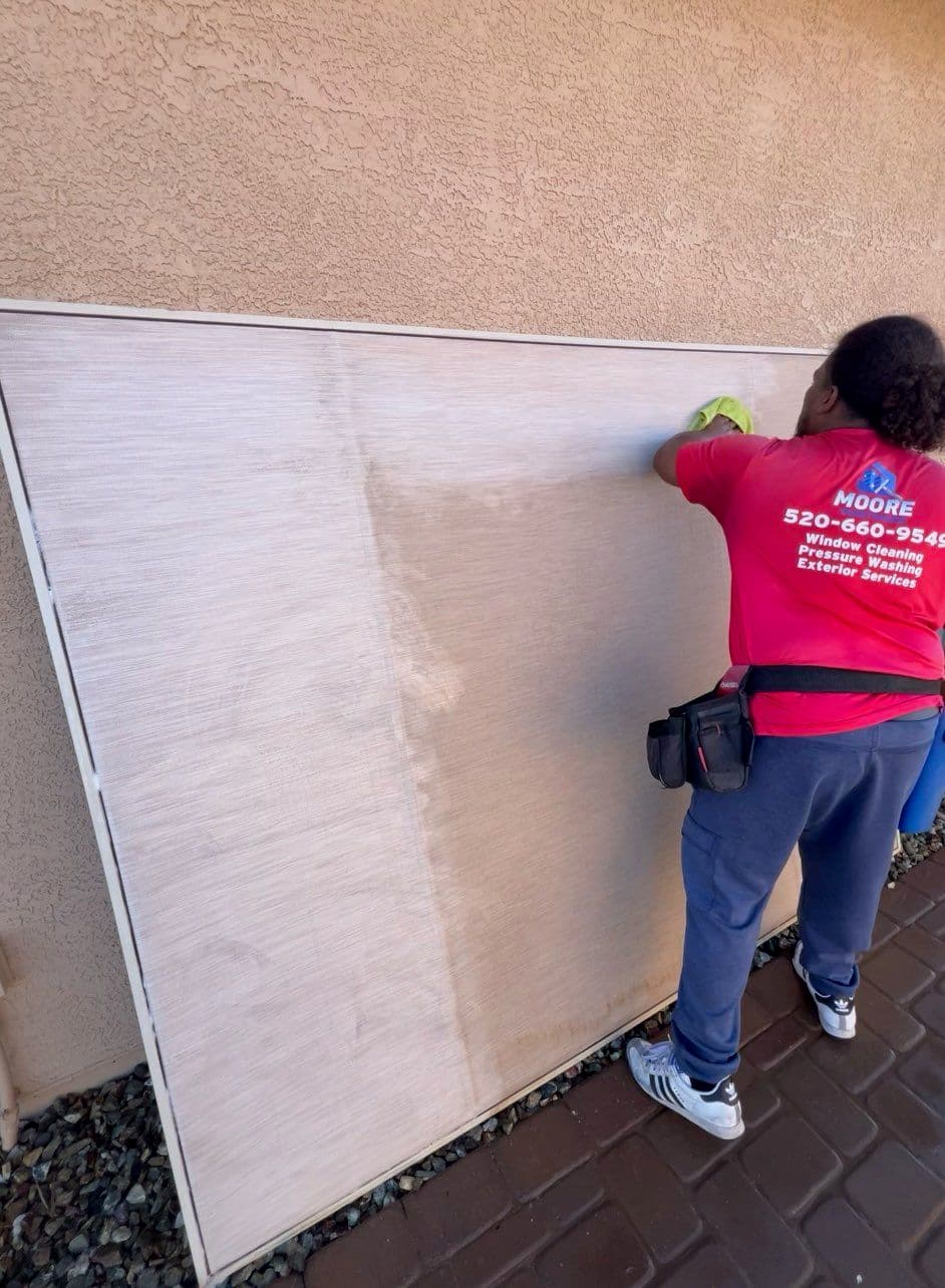 Gallery photos for Dusty Screens to Dazzling Clean with Moore Maintenance: Image #1