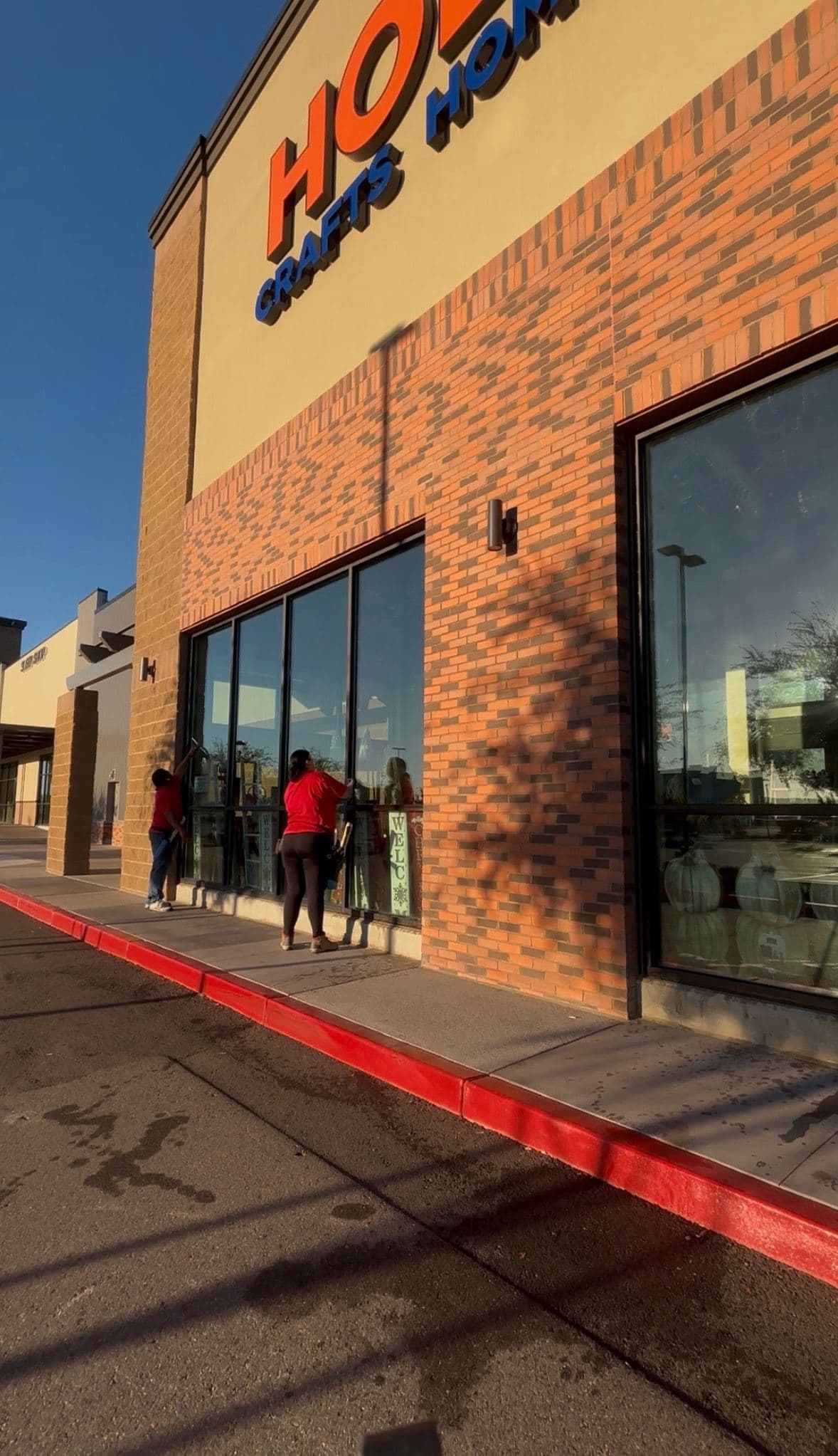 Sparkling Clean Windows at Hobby Lobby image
